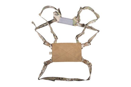 Lightweight, low-profile, and versatile Multicam chest rig.